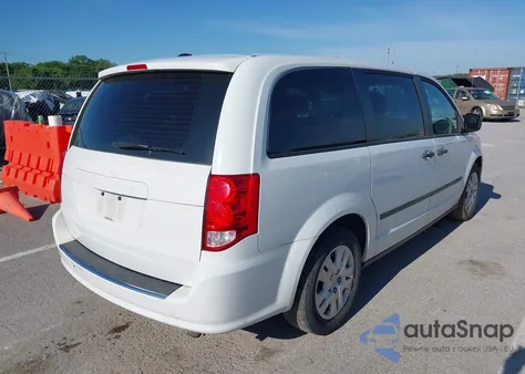 2015 Dodge Grand Caravan American Value Pkg из США, поврежденный, VIN 2C4RDGBG4FR606253
